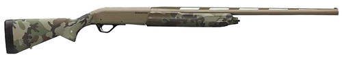 Winchester Repeating Arms 511313292 SX4 Hybrid Hunter 12 Gauge 3.5 Chamber 4+1 (2.75) 28 FDE Cerakote Rec/Barrel Woodland Camo Furniture TruGlo Fiber Optic Sight (Left Hand)
