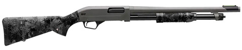 Winchester Repeating Arms 512450395 SXP Hybrid Defender 12 Gauge 3 Chamber 5+1 (2.75) 18 Gray Barrel/Rec TrueTimber Midnight Synthetic Furniture Fiber Optic Front