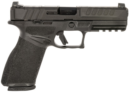 Springfield Armory EC9459B3D Echelon  9mm Luger 17+1/20+1 4.50 Black Optic Cut Serrated Slide Polymer Frame with Pic. Rail Interchangeable Backstrap Grip 3-Dot Tritium Sights