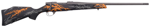 Weatherby VYH7M8RR2B Vanguard Compact Hunter 7mm-08 Rem 5+1 20 Tungsten Gray Barrel/Rec Black w/Gray & Orange Sponge Accents Monte Carlo Stock Accubrake Muzzle Brake