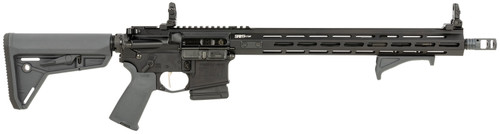 Springfield Armory STV916556YPLC SAINT Victor 5.56x45mm NATO 10+1 16 Black Rec Gray Magpul SL Stock & Grip Flip-Up Sights Includes Magpul Angled Grip