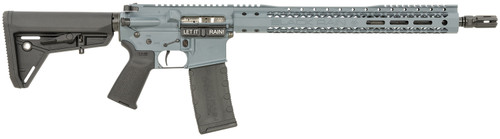 Black Rain Ordnance BROSSPCWG Spec15 SSP 5.56x45mm NATO 30+1 16 Cold War Gray 15 Slim M-LOK Magpul Grip/Carbine Stock