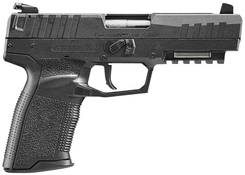 FN 66101276 Five-seveN MRD 5.7x28mm 4.80 Barrel 10+1 Matte Black Polymer Frame With Mounting Rail & Serrated Trigger Guard Optic Cut Steel Slide No Manual Safety Optics Ready