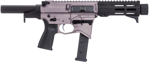 Maxim Defense MXM48174 CPS MD9 9mm Luger Caliber with 5.50 Barrel Urban Grey Anodized Metal Finish Black Maxim CQB Brace & Polymer Grip Right Hand
