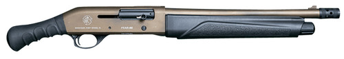 Hyperion Munitions FEAR118BB FEAR-118  12 Gauge Semi-Auto 4+1 14.50 Battel Bronze Barrel/Rec Black Synthetic Furniture Birdshead Grip