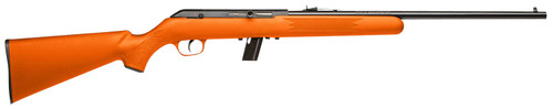 Savage Arms 40220 64 F 22 LR 10+1 21 Blued Barrel/Rec (Drilled & Tapped) Orange Synthetic Stock Open Sights