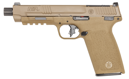 M&P5.7 OR 5.7X28 5 FDE TB14004 | 22+1 |  1/2X28 TPIOptics Ready SlideFlat-face TriggerLocked-Breech Tempo Barrel