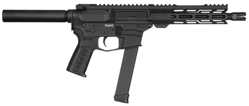 CMMG PE99A5163AB Banshee MKGS 9mm Luger 33+1 8 Black Buffer Tube (No Brace) EML7 M-LOK Handguard Zeroed Linear Comp (Glock Mag Compatible)