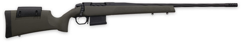 Weatherby 3WRXP240WR6B 307 Range XP 240 Wthby Mag 5+1 24 Fluted Black Barrel/Rec OD Green Synthetic Stock with Adj. Cheek Rest Accubrake Muzzle Brake TriggerTech Trigger