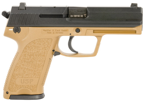 HK 81000355 USP9  TAC  9MM   2-10R FDE     V1 2135