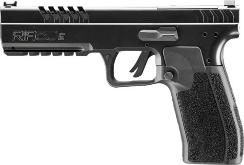 ROCK ISLAND RIA 5.0E OR NS 9MM 4.91 17RD BLACK CERAKOTE