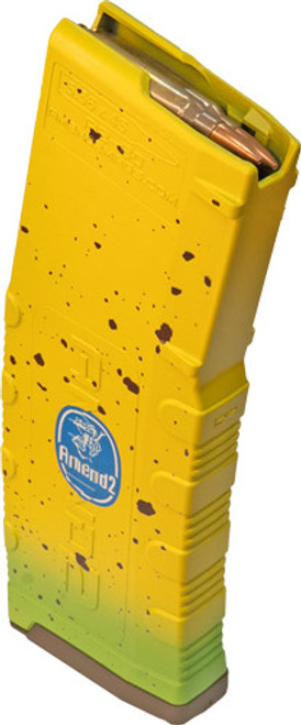 AMEND2 AR-15 MAGAZINE 5.56X45 30RD POLYMER BANANA/YELLOW