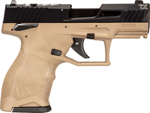 TAURUS TX-22 COMPACT 22LR 3.5 ADJ. 13-SHOT  FDE POLYMER