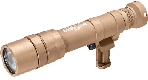 SureFire M640DFTNPRO M640DFT Scout Light Pro For Rifle 1500 Lumens Output White LED Light Picatinny Rail Mount Tan Aluminum