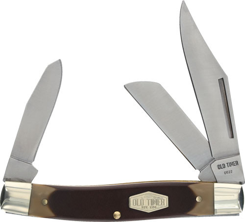 OLD TIMER KNIFE SENIOR 3-BLADE 3 S/S DELRIN 7528