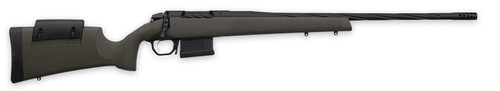 Weatherby 3WRXP65RWR6B 307 Range XP 6.5 Wthby RPM 5+1 24 Fluted Black Barrel/Rec OD Green Synthetic Stock with Adj. Cheek Rest Accubrake Muzzle Brake TriggerTech Trigger