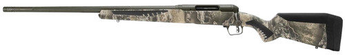 Savage Arms 57755 110 Timberline 6.5 PRC 3+1 24 OD Green Cerakote Realtree Excape Fixed AccuStock with AccuFit Left Hand