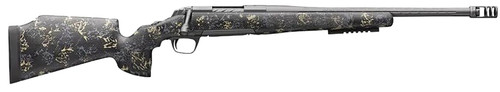 Browning 035584298 X-Bolt Pro McMillan LR SPR 7mm PRC 3+1 20 Fluted Carbon Gray Barrel/Rec Sonora Carbon Ambush Camo Fixed McMillan Game Warden 2.0 Stock Recoil Hawg Muzzle Brake