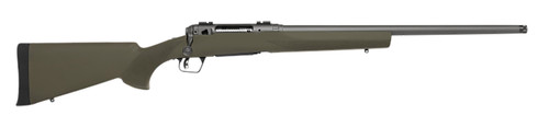 Savage Arms 58033 110 Trail Hunter 7mm-08 Rem 4+1 22 Threaded/Medium Heavy Profile Tungsten Gray Cerakote Barrel/Rec OD Green Hogue Overmold Stock Adj. AccuTrigger Weaver Base