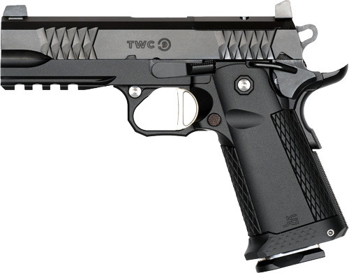 Jacob Grey Custom TWC9 TWC9425 9Mm Luger Semi-Auto Pistol Tritium Sight 4.25 Barrel Black Finish
