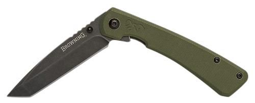 BRN 3220507   KNIFE  BRANDED ROCK FLD TANTO