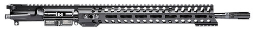 Patriot Ordnance Factory  Minuteman Complete Upper 5.56x45mm NATO 16.50 Black Nitride Barrel Aluminum Black Anodized Receiver 14.50 M-LOK Handguard Lo Pro DI Gas Block (Mid Length) 5846