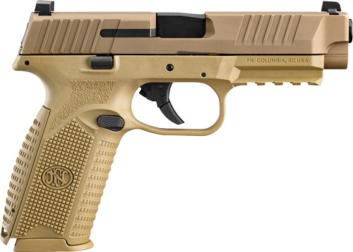 FN 509 FULL SIZE MRD 9MM NO SAFETY 2-10RD FDE