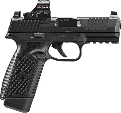 FN 545 MRD 45 ACP W/ HOLOSUN 407C 2-10 RD MAGS NMS BLACK