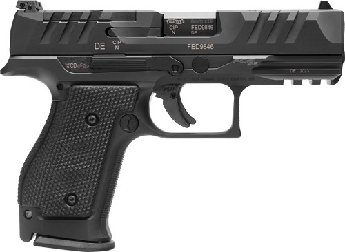 WALTHER PDP SF MATCH COMPACT 9MM 4 OR 15-SHOT BLACK STEEL