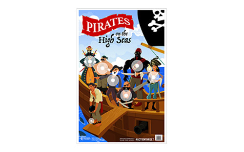 ACTION TGT PIRATES HIGH SEAS 100PK