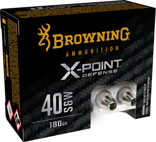 BRNA B191700402 40S&W XPOINT DEFENSE 180GR   20/10