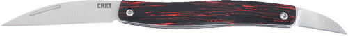 CRKT FOREBEAR DUAL BLADE FOLDER SLIP JOINT RED/BLACK