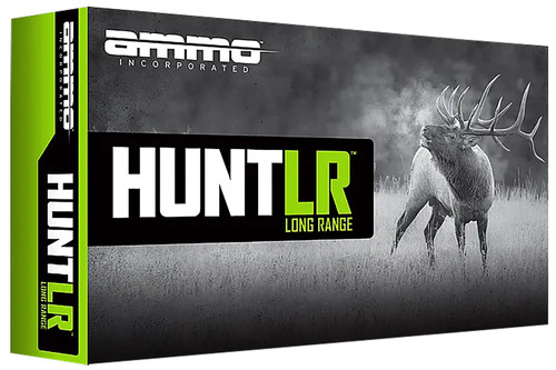 Ammo Inc 338LM225STA20 Hunt Long Range 338 Lapua Mag 225 gr Super Shock Tip 20 Per Box/ 10 Case