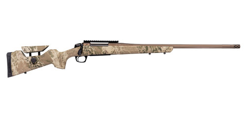 CASCADE LR HTR 6.5PRC HILLSIDESMOKED BRONZE | 5/8X24Includes Two-Piece Scope BaseAdjustable Length of PullFlute Heavy Brl w/Radial Brake