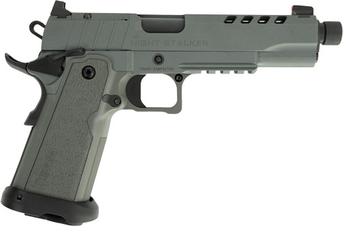 TISAS B9R NIGHT STALKER 9MM 5 BBL OPTICS READY 17RD GREY