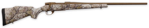 Weatherby VAP257WR4T Vanguard Badlands 257 Wthby Mag 3+1 24" Burnt Bronze Cerakote #2 Threaded Barrel Drilled & Tapped Steel Receiver Badlands Approach Camo Monte Carlo With Raised Comb Synthetic Stock