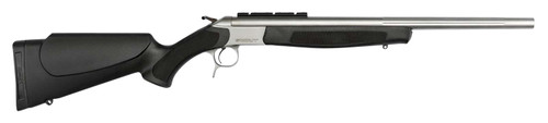 CVA CR4821S Scout Takedown Compact 350 Legend 1rd 20 Threaded/Fluted Matte Stainless Barrel/Rec Black Synthetic Furniture