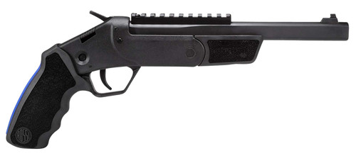Rossi SSPB9-BKKIT Brawler 45 Colt (LC)/410 Gauge 1rd 9" Black Textured Rubber Grips Optics Mount Include Holster