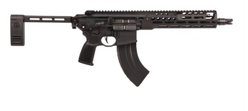 SALE SIG SAUER MCX PISTOL 7.62X39 BLK 11.5PMCX-762R-11B-LT-B | 28+1Interchangeable BarrelsM-LOK HandguardFolding Pistol Brace