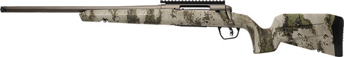 Savage Arms 32309 Axis 2 Pro Compact 243 Win 4+1 20 Gun Metal Bronze Cerakote Heavy Threaded Barrel & Picatinny Rail Carbon Steel Receiver Fixed Woodland Camo Synthetic Stock Left Hand