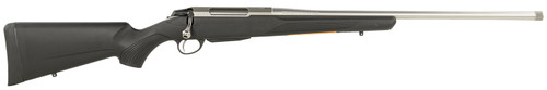 Tikka JRTXB31422MT T3 Lite Full Size 22-250 Rem 3+1 22.40" Stainless Threaded Barrel Drilled & Tapped Stainless Steel Receiver Fixed Black Synthetic Stock Right Hand
