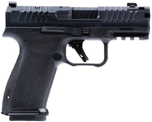 Canik HG8328N Mete MC9 Prime 9mm Luger 17+1 3.64" Black Nitride Compensated Barrel Black Nitride Integrated Compensator/Optic Ready/Serrated Steel Slide Black Polymer Frame With Picatinny Rail