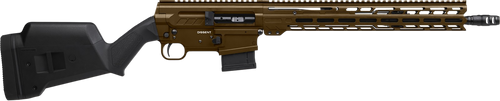 CMMG 55A520BMB Dissent BR4 5.56x45mm 10+1 16.10" Black Nitride Threaded Barrel, Midnight Bronze Cerakote Aluminum Receiver w/Picatinny Rail, M-LOK Handguard, Magpul Fixed Black Polymer Stock