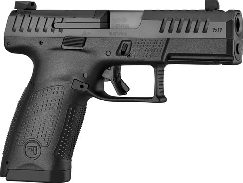 CZ-USA 91578 P-10 C 9mm Luger 15+1 4" Ported Barrel Optic Ready/Serrated Slide