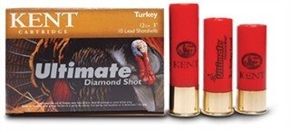 Kent Cartridge 12 Gauge Ammo 1-3/4 oz #4 Shot Ammunition - 10 Rounds