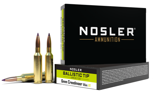 Nosler 6mm Creedmoor Ammo 95gr SBT Ammunition - 20 Rounds