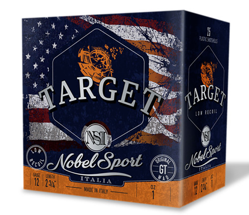 NobelSport 12 Gauge Ammo 1 oz #8.5 Shot Ammunition - 25 Rounds