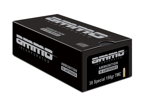 Ammo Inc 38 Special Ammo 158gr TMC Ammunition - 50 Rounds
