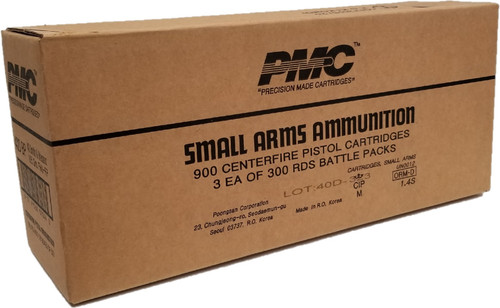 PMC .40 S&W Ammo 165gr FMJ Ammunition - 50 Rounds