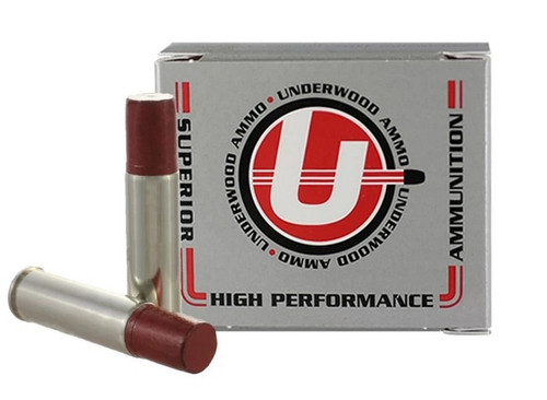 Underwood Ammo .500 S&W Magnum Ammo 700gr Flat Nose Ammunition - 20 Rounds